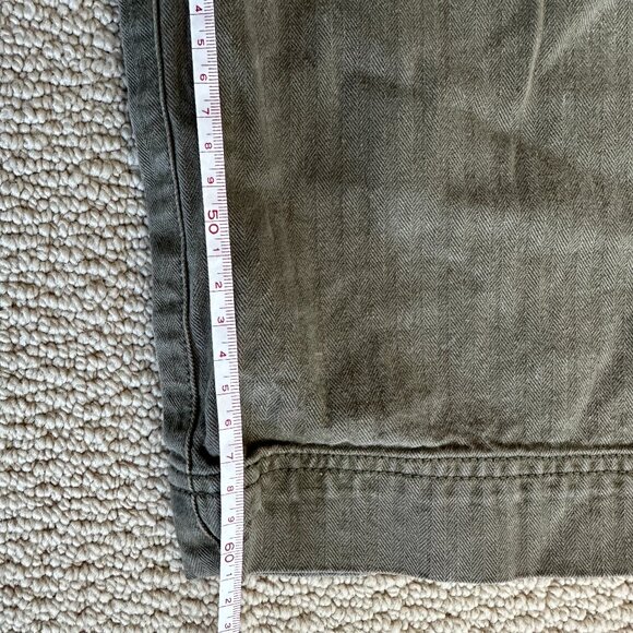 Free People Womens Green High waisted chinos - Picture 3 of 12